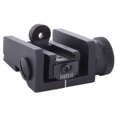SPRINGFIELD M1 CARBINE REAR SIGHT SPRINGFIELD M1 CARBINE ADJUSTABLE  REAR SIGHT BLACK