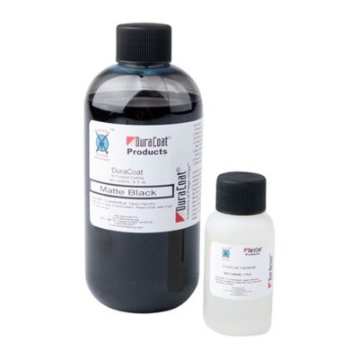 DURACOAT PAINTS DURACOAT MATTE BLACK, 8OZ