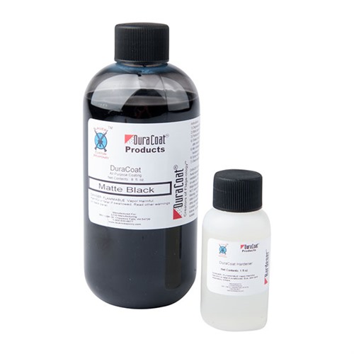DURACOAT PAINTS DURACOAT MATTE BLACK, 8OZ DURACOAT PAINTS DURACOAT MATTE BLACK, 8OZ