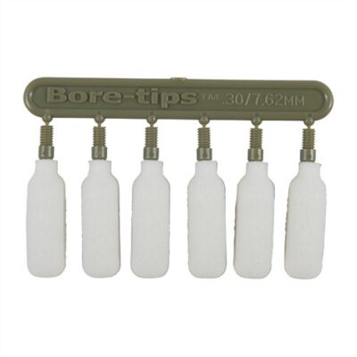 SUPER BRUSH BORE TIPS SWAB-ITS BORE TIPS FIT .30 CALIBER (.308)