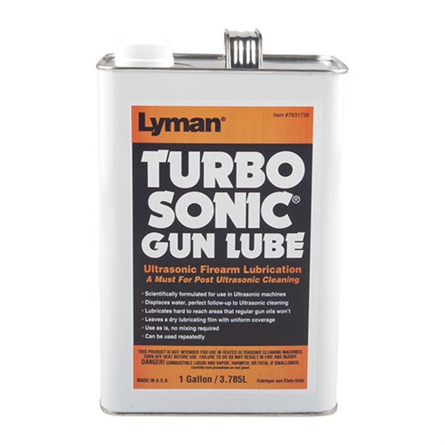 TURBO SONIC POWER PROFESSIONAL ULTRASONIC CLEANER 1 GALLON TURBOSONIC GUN LUBE