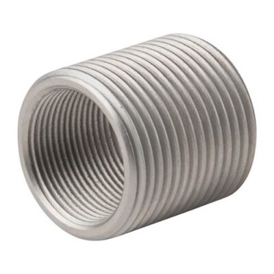 SHOULDERLESS THREAD ADAPTER 1/2-36 TO 5/8-24 SHOULDERLESS THREAD ADAPTER 1/2-36TO5/8-24 STAINLESS STEEL
