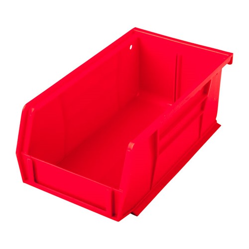 STACKABLE STORAGE BINS STACKABLE BULLET BIN, LARGE, RED STACKABLE STORAGE BINS STACKABLE BULLET BIN, LARGE, RED
