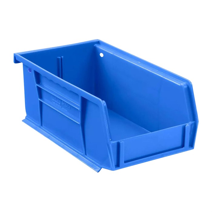 STACKABLE STORAGE BINS STACKABLE BULLET BIN, LARGE, BLUE STACKABLE STORAGE BINS STACKABLE BULLET BIN, LARGE, BLUE