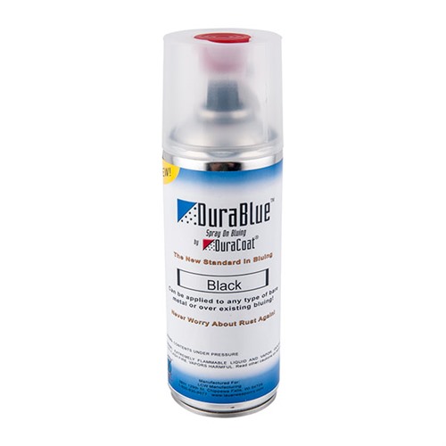 DURABLUE? SPRAY-ON BLUEING 12OZ AEROSOL DURABLUE AEROSOL-BLACK DURABLUE? SPRAY-ON BLUEING 12OZ AEROSOL DURABLUE AEROSOL-BLACK