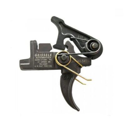 HI-SPEED NATIONAL MATCH TRIGGER SET, LARGE PIN HI-SPEED NATIONAL MATCH 2-STG CURVED TRIGGER SET W/LARGE PIN