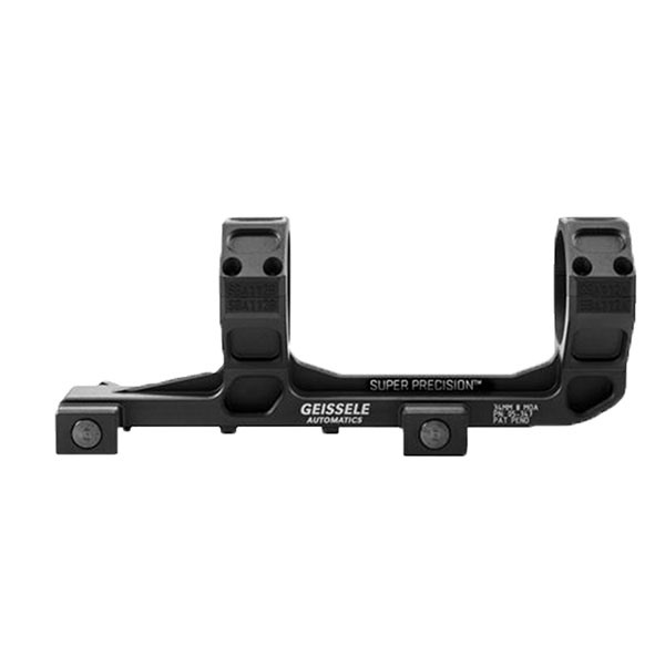 SUPER PRECISION AR-15 HYPER EXTENDED MOUNTS 30MM 0 MOA HYPER EXTENDED AR-15/M4 MOUNT MATTE BLACK