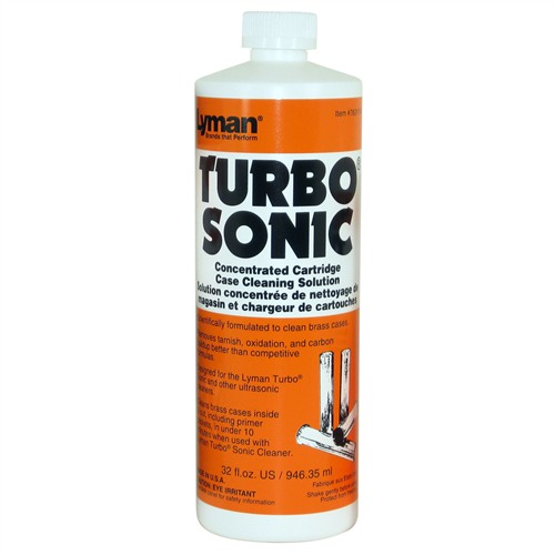 TURBO SONIC CLEANING SOLUTIONS AND ACCESSORIES LYMAN TURBO SONIC CASE SOLUTION, 32 OZ.