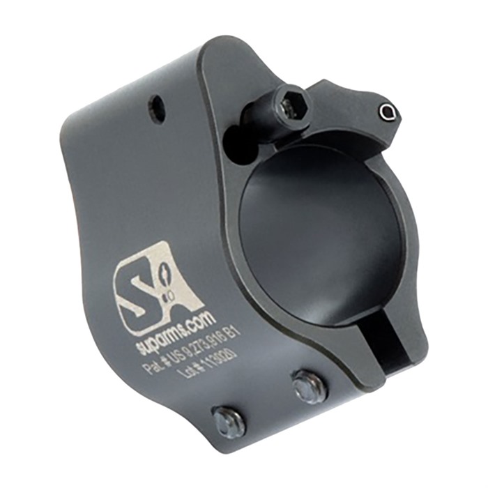 AR-15 CLAMP ON ADJUSTABLE GAS BLOCK AR-15 CLAMP ON ADJUSTABLE GAS BLOCK .625” BLACK