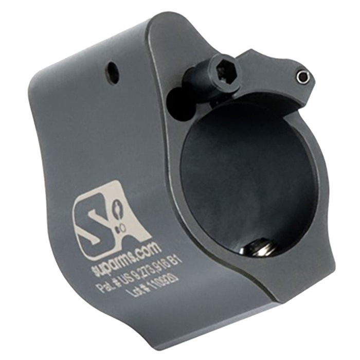 AR-15 SOLID ADJUSTABLE GAS BLOCK AR-15 SOLID ADJUSTABLE GAS BLOCK .625” BLACK