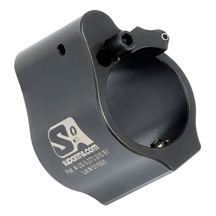 AR-15 SOLID ADJUSTABLE GAS BLOCK AR-15 SOLID ADJUSTABLE GAS BLOCK .750” BLACK