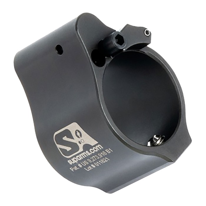 AR-15 SOLID ADJUSTABLE GAS BLOCK AR-15 SOLID ADJUSTABLE GAS BLOCK .875” BLACK