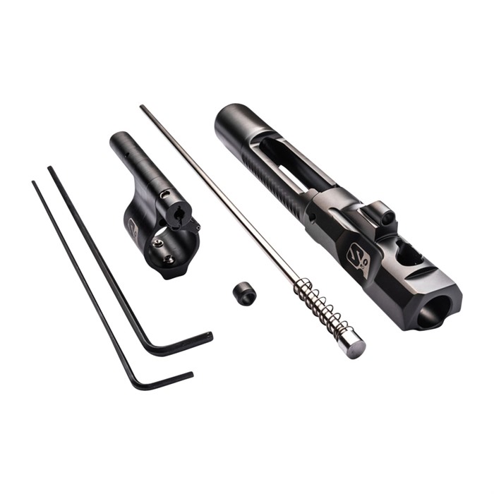 AR-15 ADJUSTABLE PISTON SYSTEM W/0.750” GAS BLOCK RIGHT HAND AR-15 ADJ PISTON SYSTEM W/SOLID .750” GAS BLOCK CARBINE RH