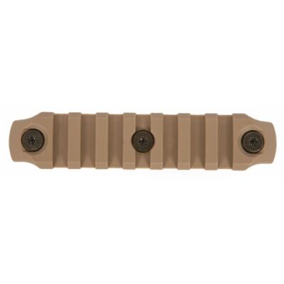 KEYMOD PICATINNY RAIL SECTIONS FLAT DARK EARTH KEYMOD PICATINNY NYLON RAIL SECTION 4 INCH FDE