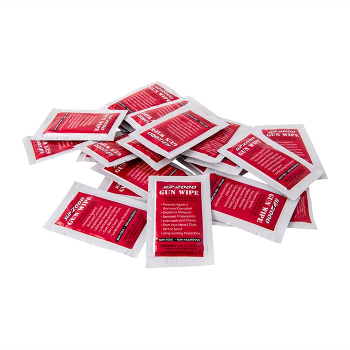 SLIP 2000 GUN WIPE 20 PACK SYNTHETIC GUN LUBE WIPES 20 PACK SLIP 2000 GUN WIPE 20 PACK SYNTHETIC GUN LUBE WIPES 20 PACK