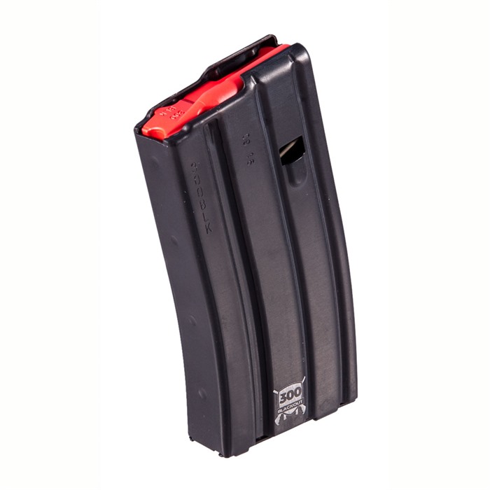 AR-15 300 BLACKOUT MAGAZINES W/ RED FOLLOWER AR-15 300 BLK ALUMINUM MAGAZINE W/ RED FOLLOWER 20 RD AR-15 300 BLACKOUT MAGAZINES W/ RED FOLLOWER AR-15 300 BLK ALUMINUM MAGAZINE W/ RED FOLLOWER 20 RD
