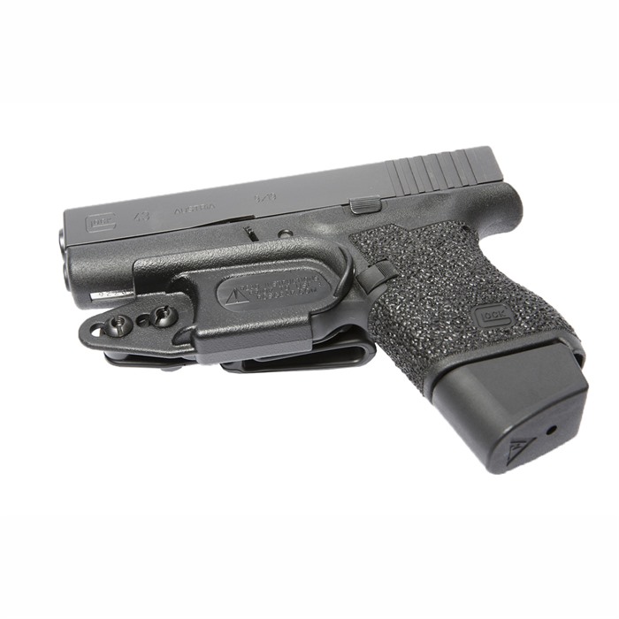 VANGUARD 2 HOLSTER FOR GLOCK~ 42 AND 43 VANGUARD 2 HOLSTER BELT OVERHOOK VANGUARD 2 HOLSTER FOR GLOCK~ 42 AND 43 VANGUARD 2 HOLSTER BELT OVERHOOK