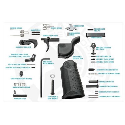 AR-15 INVESTMENT CAST COMPLETE ENHANCED LOWER PARTS KIT AR-15 INVESTMENT CAST COMPLETE ENHANCED LOWER PARTS KIT