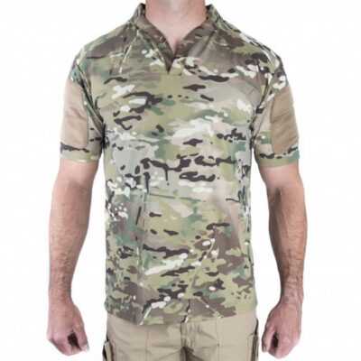 BOSS RUGBY SHIRT SHORT SLEEVES BOSS RUGBY SHIRT SHORT SLEEVE MULTICAM MED
