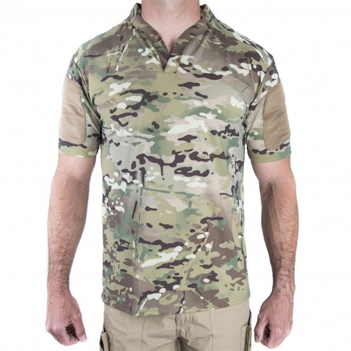 BOSS RUGBY SHIRT SHORT SLEEVES BOSS RUGBY SHIRT SHORT SLEEVE MULTICAM MED