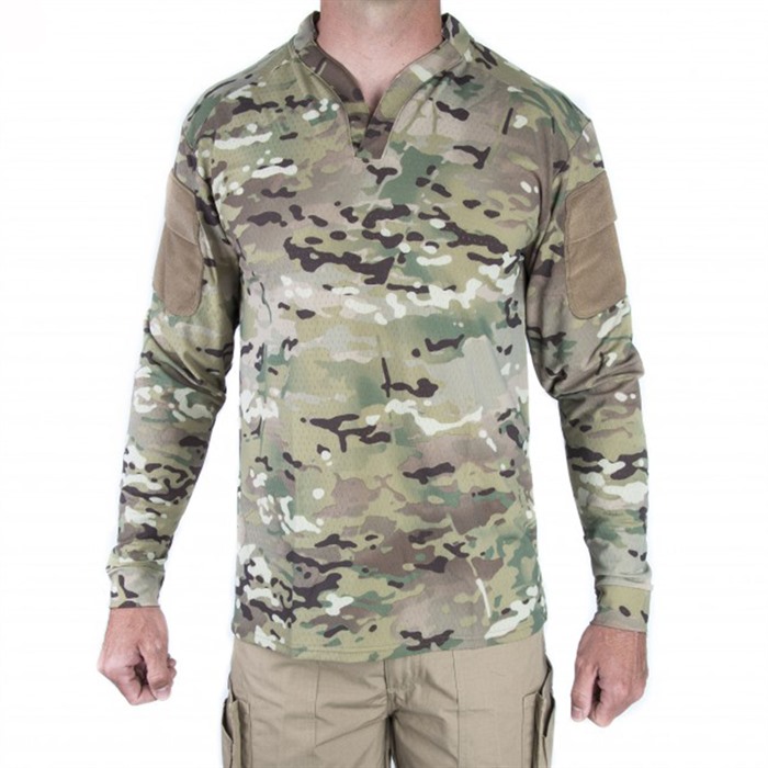 BOSS RUGBY SHIRT LONG SLEEVES BOSS RUGBY SHIRT LONG SLEEVE MULTICAM XXL