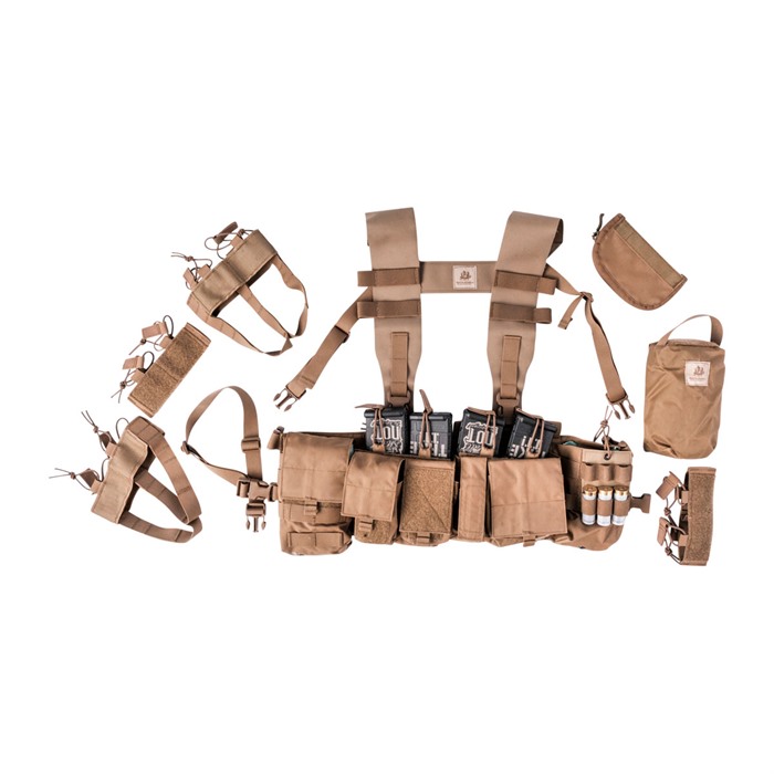UW CHEST RIG ”THE PUSHER” GEN VI UW CHEST RIG ‘THE PUSHER’ GEN IV COYOTE BROWN