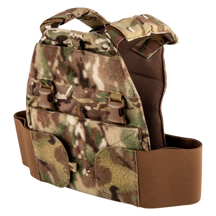 LAW ENFORCEMENT PLATE CARRIER SMALL/MEDIUM PLATE CARRIER, MULTICAM