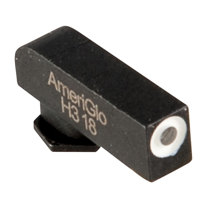 TRITIUM FRONT SIGHT FOR GLOCK~ 0.165”X0.125” GREEN W/WHITE OUTLINE SIGHT FOR GLOCK~ TRITIUM FRONT SIGHT FOR GLOCK~ 0.165”X0.125” GREEN W/WHITE OUTLINE SIGHT FOR GLOCK~