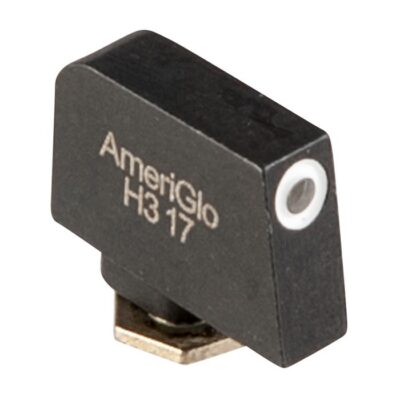 TRITIUM FRONT SIGHT FOR GLOCK~ 0.300”X0.125” GREEN W/WHITE OUTLINE SIGHT FOR GLOCK~