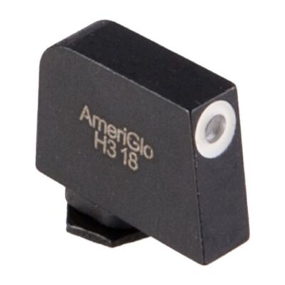 TRITIUM FRONT SIGHT FOR GLOCK~ 0.350”X0.125” GREEN W/WHITE OUTLINE SIGHT FOR GLOCK~