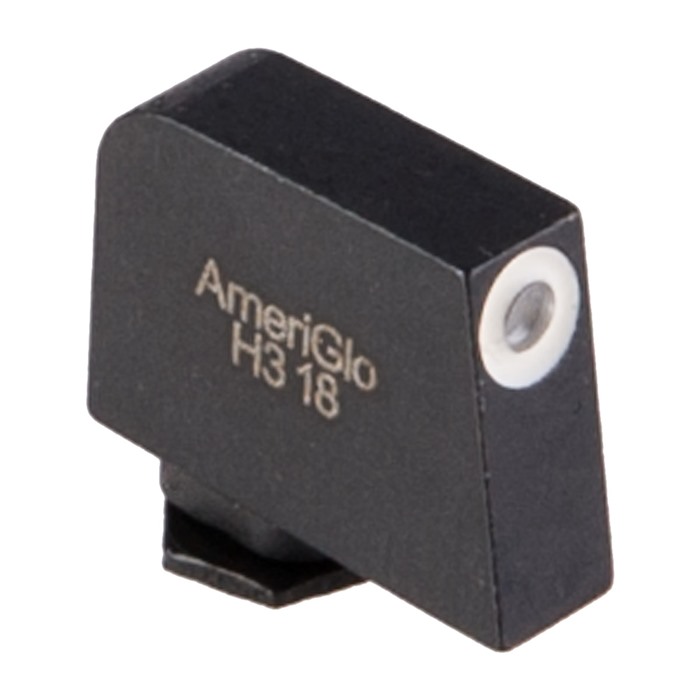 TRITIUM FRONT SIGHT FOR GLOCK~ 0.350”X0.125” GREEN W/WHITE OUTLINE SIGHT FOR GLOCK~ TRITIUM FRONT SIGHT FOR GLOCK~ 0.350”X0.125” GREEN W/WHITE OUTLINE SIGHT FOR GLOCK~
