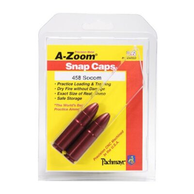 SNAP CAPS BLUE VALUE PACKS 458 SOCOM SNAP CAP BLUE 2PK