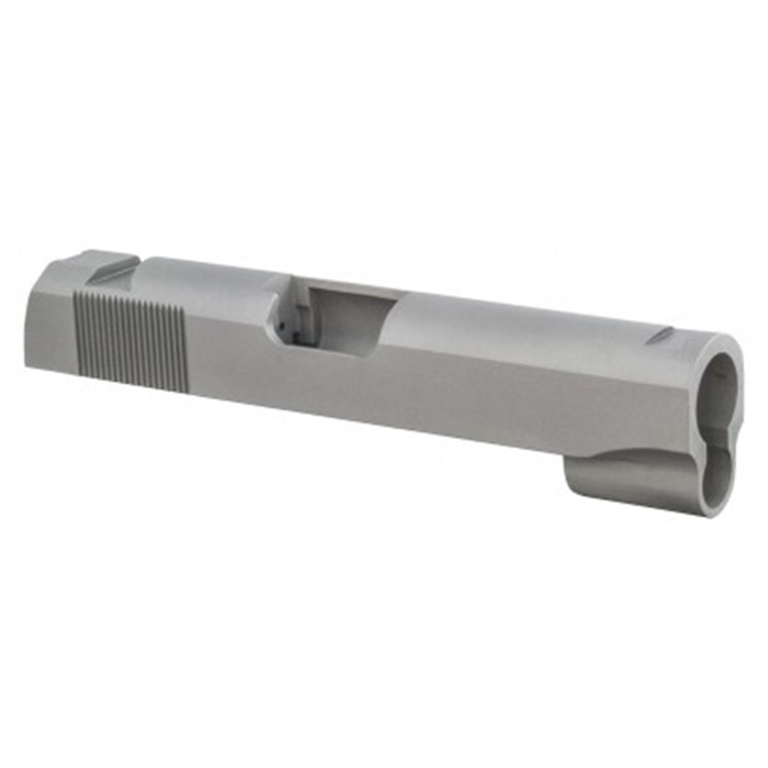 1911 CMDR 45 ACP GI SLIDE-DOVETAIL SIGHT CUTS & REAR COCKING SER 1911 COMMANDER 45 ACP GI SLIDE-DOVETAIL SIGHT CUTS 1911 CMDR 45 ACP GI SLIDE-DOVETAIL SIGHT CUTS & REAR COCKING SER 1911 COMMANDER 45 ACP GI SLIDE-DOVETAIL SIGHT CUTS