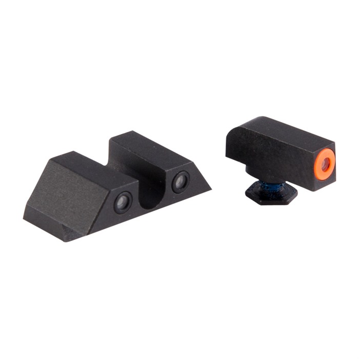 Night Fision Night Sight Set Square CZ P-07/P-09/P-10 Green Tritium w/Orange O Night Fision Night Sight Set Square CZ P-07/P-09/P-10 Green Tritium w/Orange O