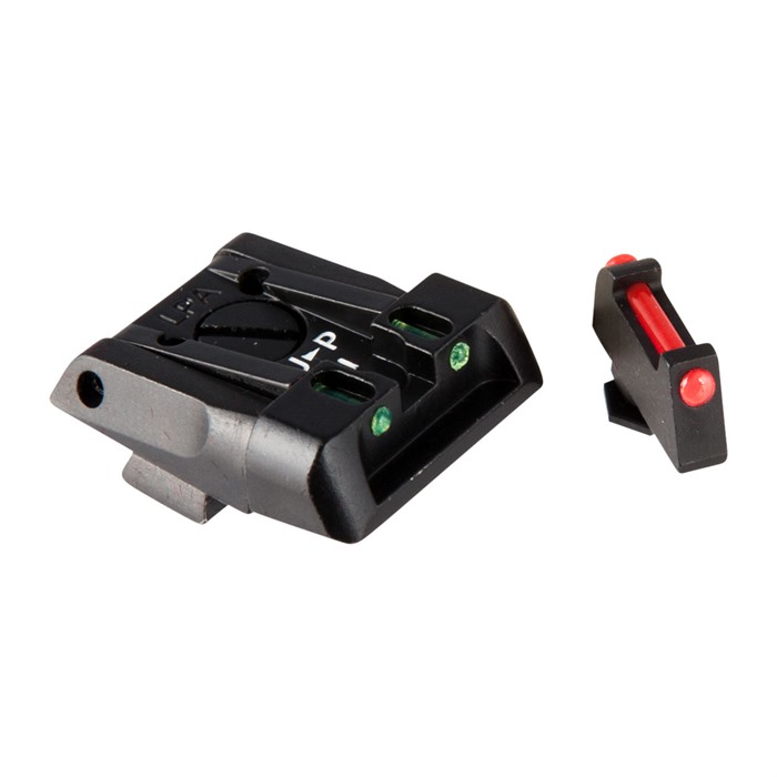 ADJUSTABLE SIGHTS FOR GLOCK~ FULLY ADJUSTABLE SIGHT SET, FIBER OPTIC F/R ADJUSTABLE SIGHTS FOR GLOCK~ FULLY ADJUSTABLE SIGHT SET, FIBER OPTIC F/R