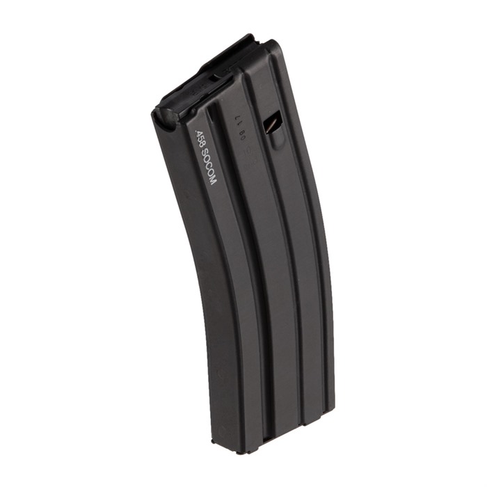 .458 SOCOM MAGAZINES BLACK .458 SOCOM MAGAZINE 10-RD ALUMINUM BLACK .458 SOCOM MAGAZINES BLACK .458 SOCOM MAGAZINE 10-RD ALUMINUM BLACK