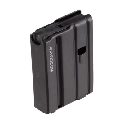 .458 SOCOM MAGAZINES BLACK .458 SOCOM MAGAZINE 4-RD ALUMINUM BLACK