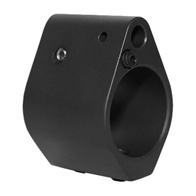AR-15/M16 GAS BLOCKS .750 GAS BLOCK ADJUSTABLE LOPRO, STEEL, BLK PHOSPHATE
