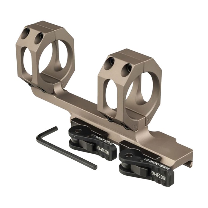 RECON QUICK DETACH SCOPE MOUNTS 30MM 0 MOA 2” CANTILEVER MOUNT, FLAT DARK EARTH RECON QUICK DETACH SCOPE MOUNTS 30MM 0 MOA 2” CANTILEVER MOUNT, FLAT DARK EARTH