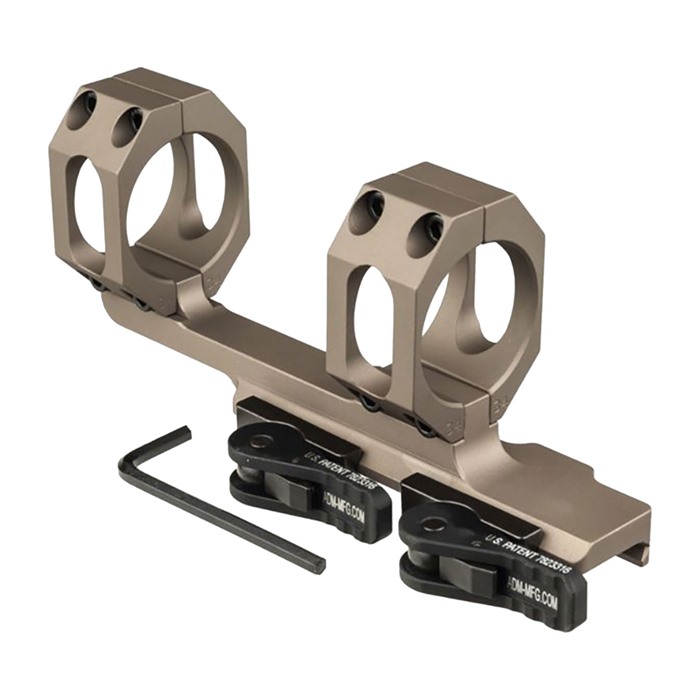 RECON QUICK DETACH SCOPE MOUNTS 34MM 0 MOA 2” CANTILEVER MOUNT, FLAT DARK EARTH RECON QUICK DETACH SCOPE MOUNTS 34MM 0 MOA 2” CANTILEVER MOUNT, FLAT DARK EARTH