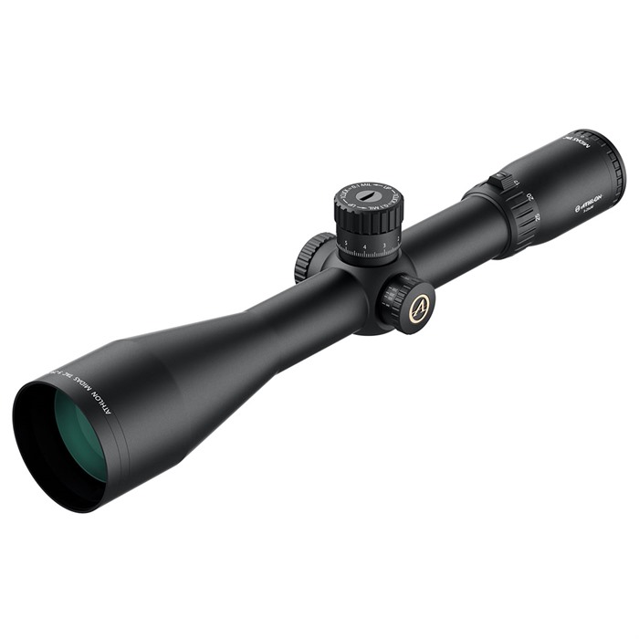 MIDAS TAC HD 5-25X56MM FFP RIFLE SCOPE MIDAS TAC HD 5-25X56MM FFP APLR3 MIL RETICLE BLACK