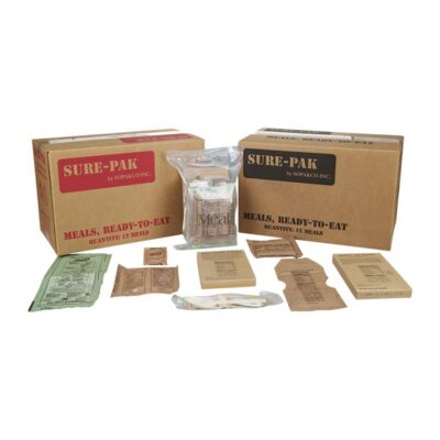SURE-PAK MRE SURE-PAK 12 MEAL CASE WITH HEATERS