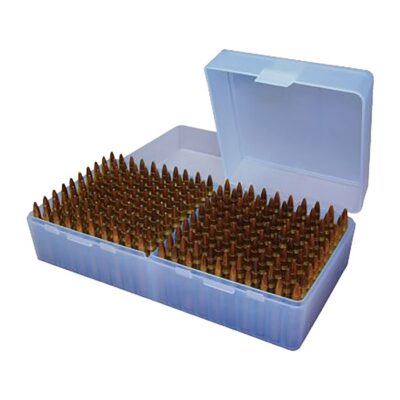 FLIP TOP RIFLE AMMO BOXES FLIP TOP RIFLE AMMO BOX 223-RUGER 6X47 200 ROUND GREEN
