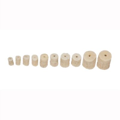 FELT CLEANING PELLETS 30/32 CALIBER/8MM FELT CLEANING PELLETS 50CT