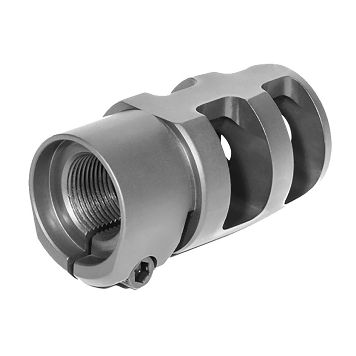 MINI FTE MUZZLE BRAKE MINI FTE MUZZLE BREAK 30 CALIBER 18X1 METRIC THREAD MINI FTE MUZZLE BRAKE MINI FTE MUZZLE BREAK 30 CALIBER 18X1 METRIC THREAD