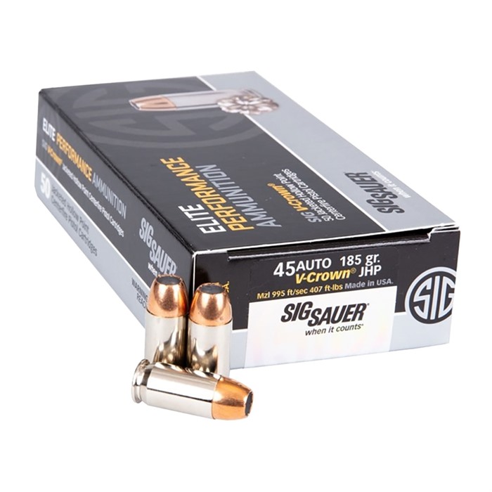 V-CROWN 45AUTO 230GR JHP 50RDS/BOX V-CROWN 45AUTO 230GR JHP 50RDS/BOX