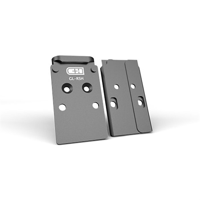 V4 MIL/LEO GLOCK OPTIC MOUNTING PLATE TRIJICON RMR FOOTPRINT FOR GLOCK MOS MOUNTING PLATE BLACK V4 MIL/LEO GLOCK OPTIC MOUNTING PLATE TRIJICON RMR FOOTPRINT FOR GLOCK MOS MOUNTING PLATE BLACK