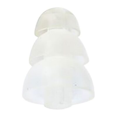 NOIZEBARRIER MICRO EAR PLUGS REPLACEMENT LARGE CLEAR EARTIPS 10/PACK