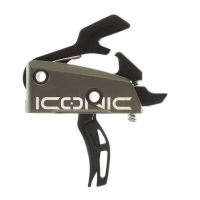 AR-15 ICONIC TRIGGER AR-15 ICONIC TRIGGER DROP-IN TWO STAGE 3LBS GREEN