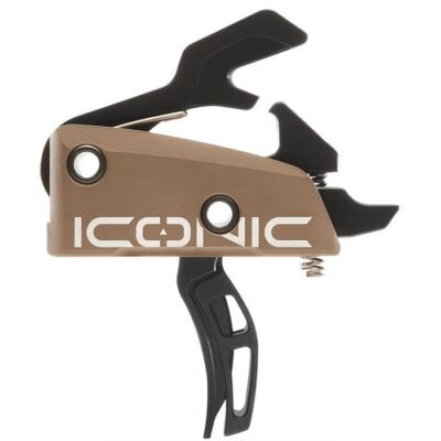 AR-15 ICONIC TRIGGER AR-15 ICONIC TRIGGER DROP-IN TWO STAGE 3LBS FDE